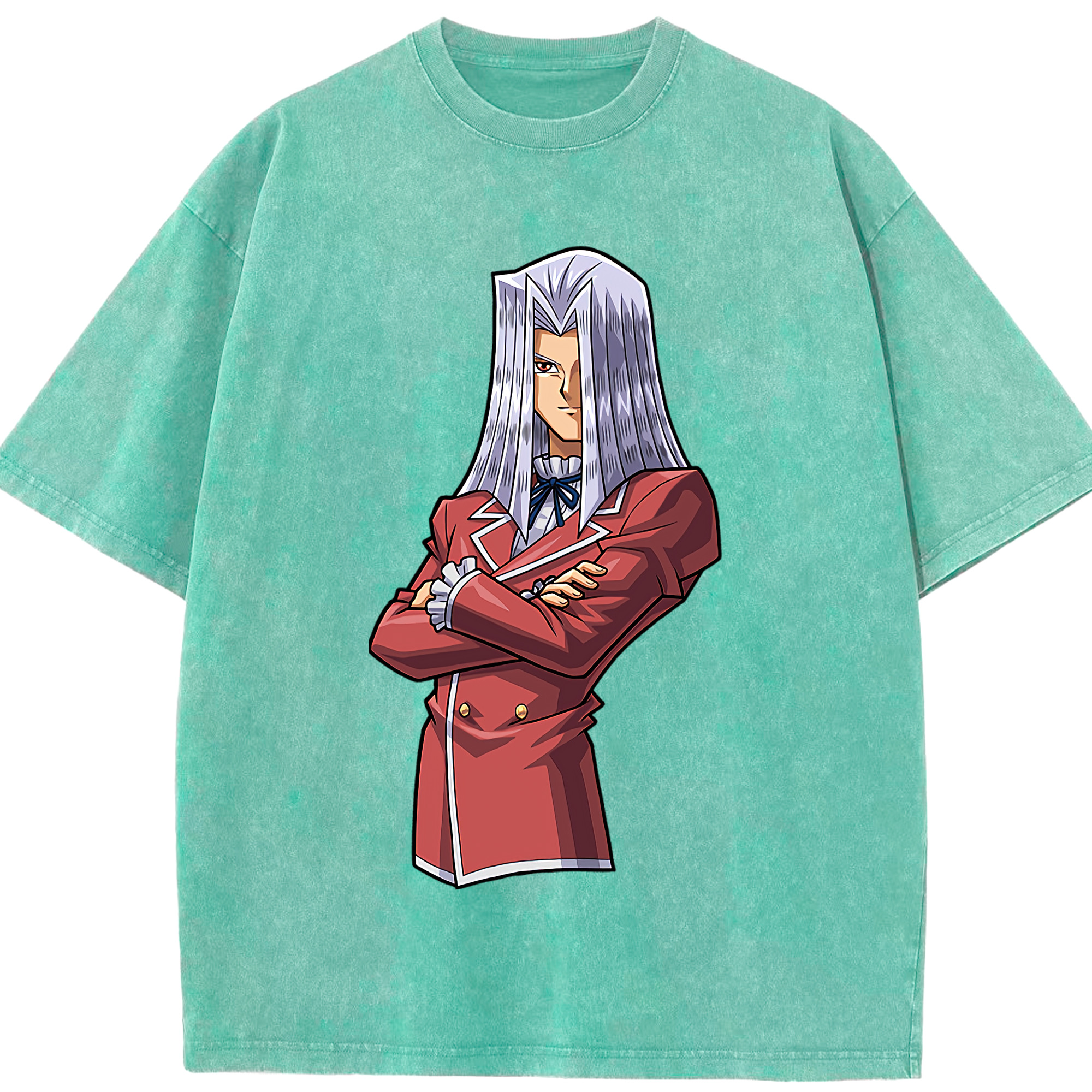 （画像用） 遊☆戯☆王 Yu-Gi-Oh! 綿100% ヴィンテージ風 半袖Tシャツ（フロントプリント）
